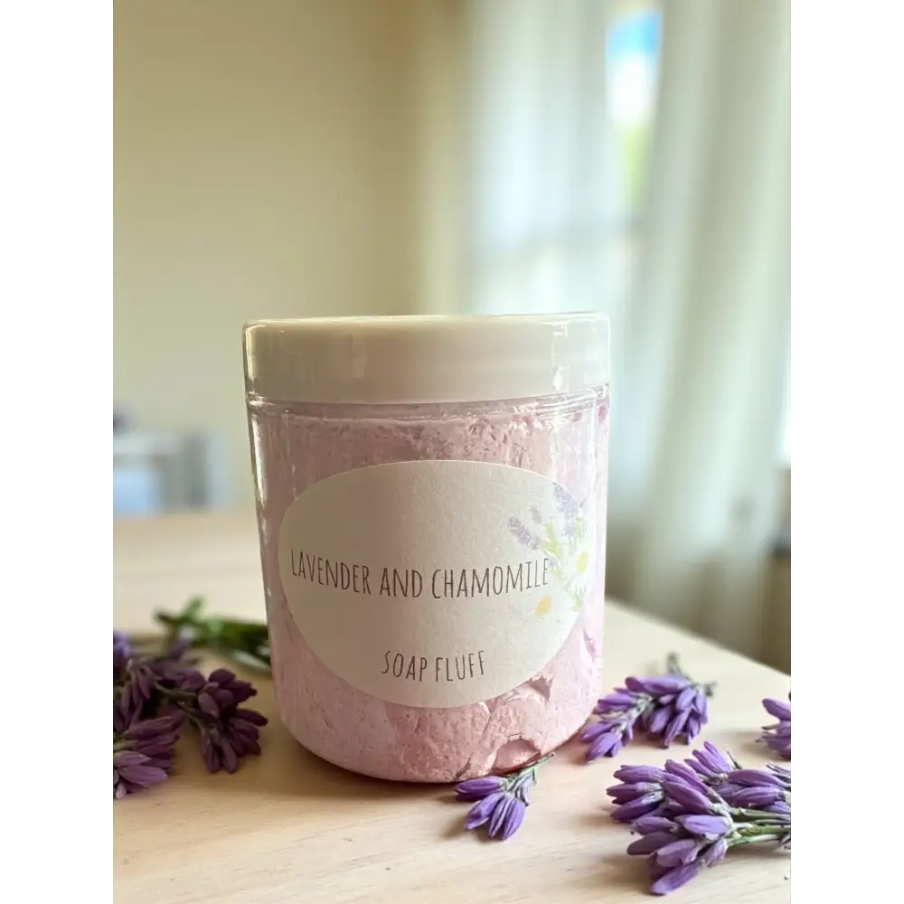 chantilly de savon douche et bain parfum au choix 180g - Lavande et camomille - Chantilly de douche