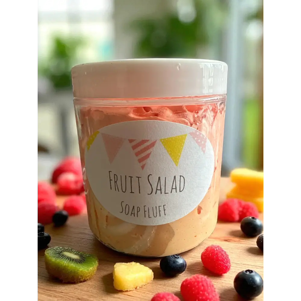 chantilly de savon douche et bain parfum au choix 180g Salade de fruits Chantilly de douche