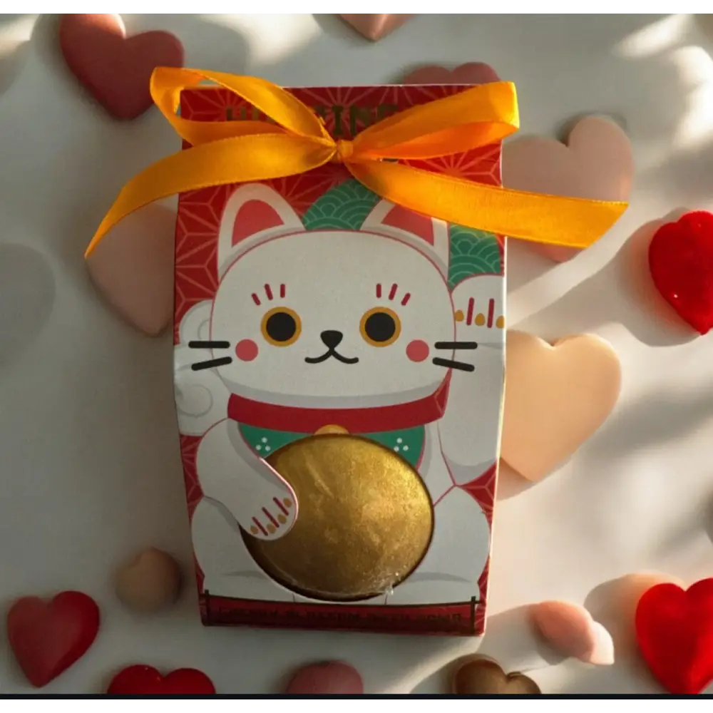 Coffret bombe de bain Maneki Neko Destockage - Blanc fleur de cerisier - Bombe de bain
