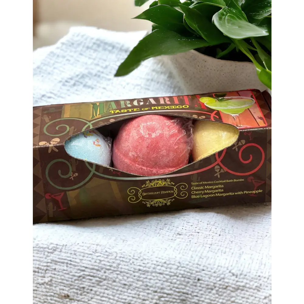 Coffret de 3 bombes de bain parfum Cocktail Destockage 🍹