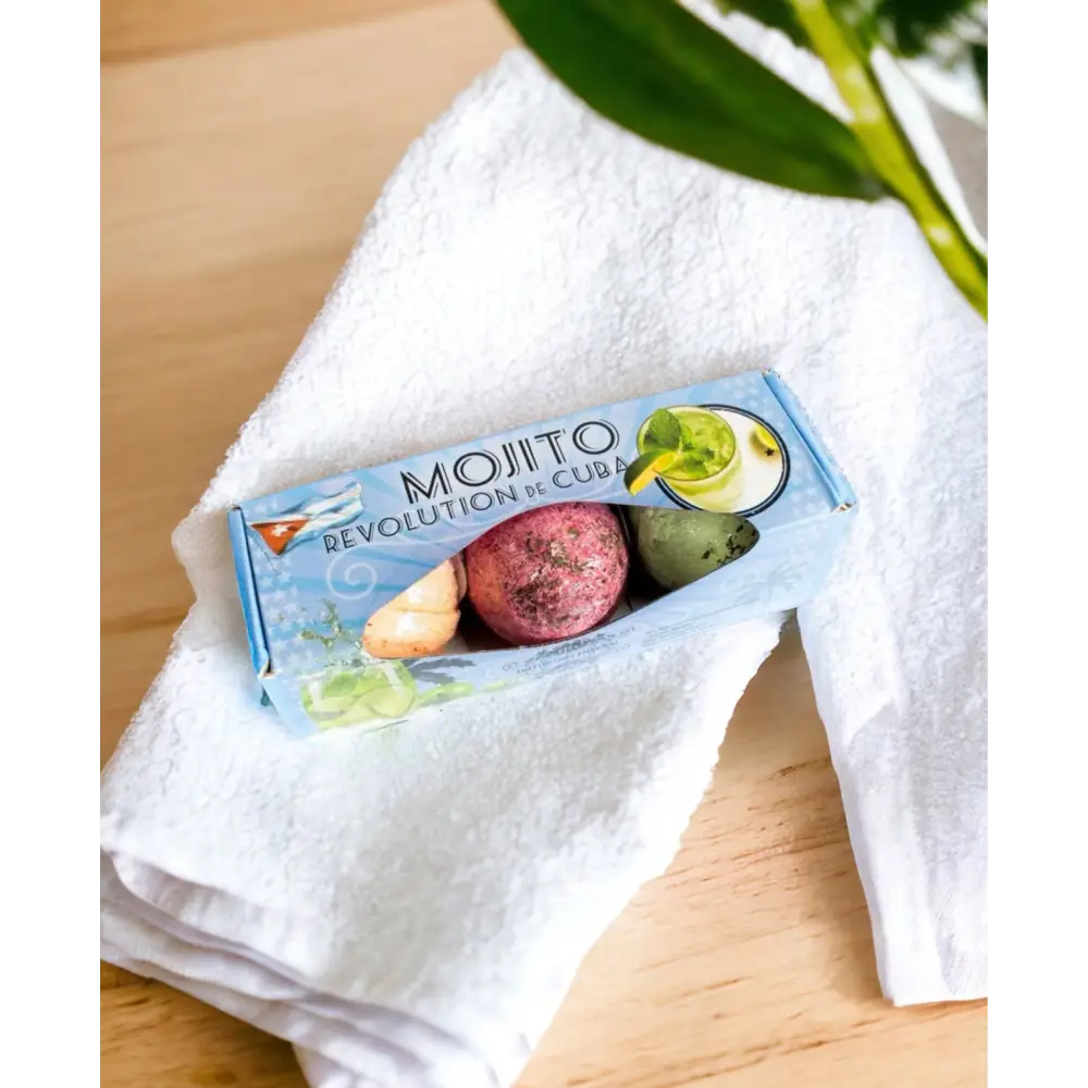 Coffret de 3 bombes de bain parfum Cocktail Destockage 🍹