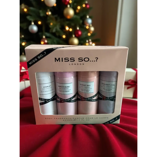 Coffret de 4 brumes Miss So 50 ml - Coffrets