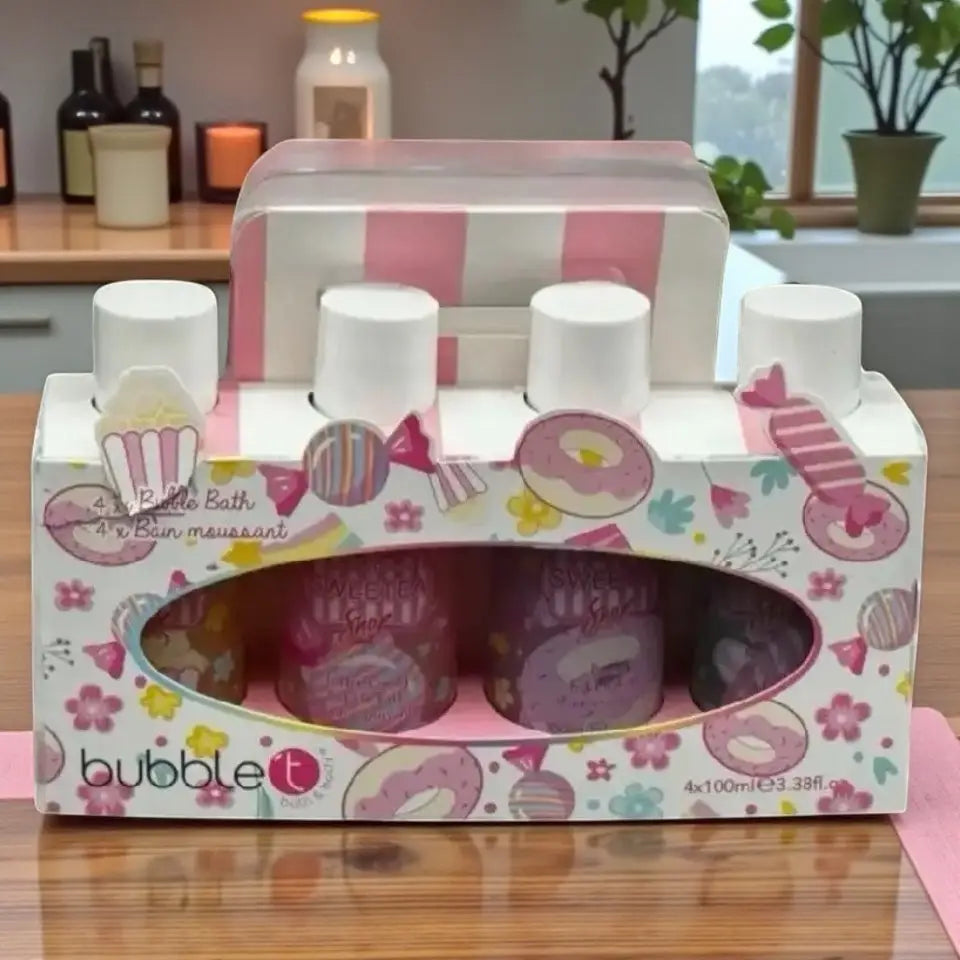 Coffret gourmand de bain moussant - Bain