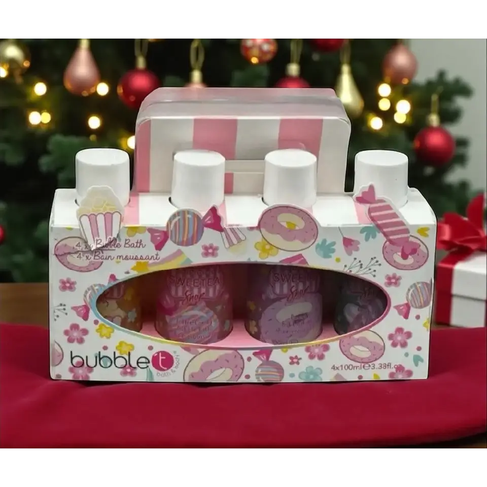 Coffret gourmand de bain moussant - Bain