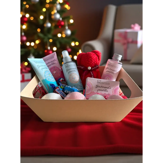 Coffret prestige Donuts de Noël douche et bain - Coffrets
