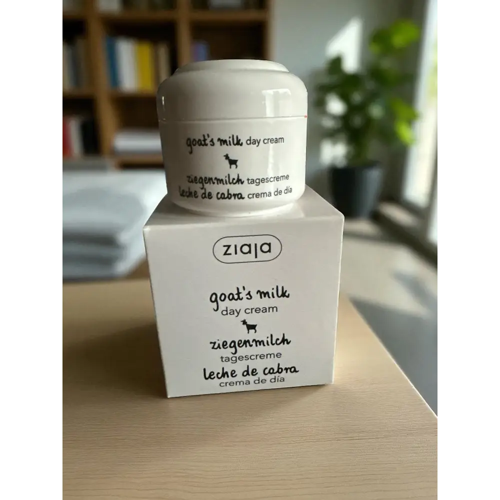 Crème de Jour Anti Âge au Lait de Chèvre 🐐 Ziaja Crème visage