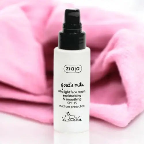 crème de jour lissante SPF 15 au lait de chèvre Ziaja 🐐 - Visage