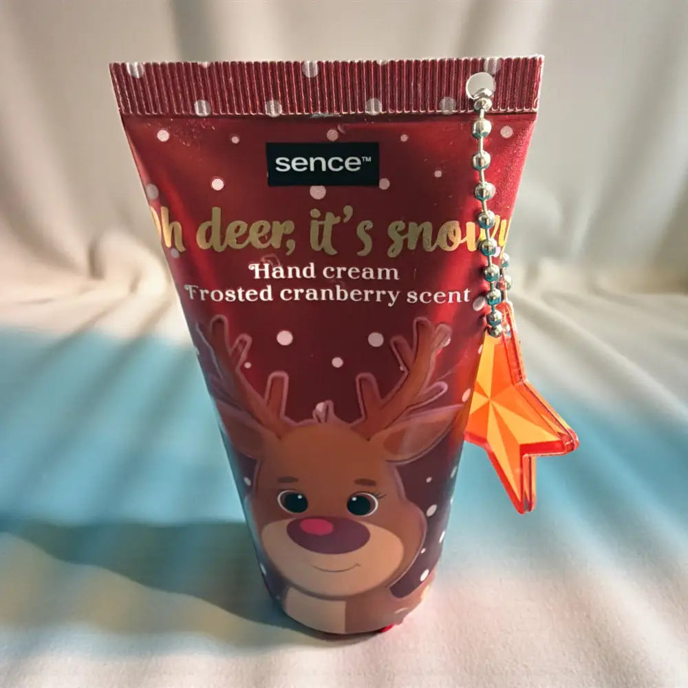 Crème pour les mains de Noël - Cranberries (Rudolf) - Main