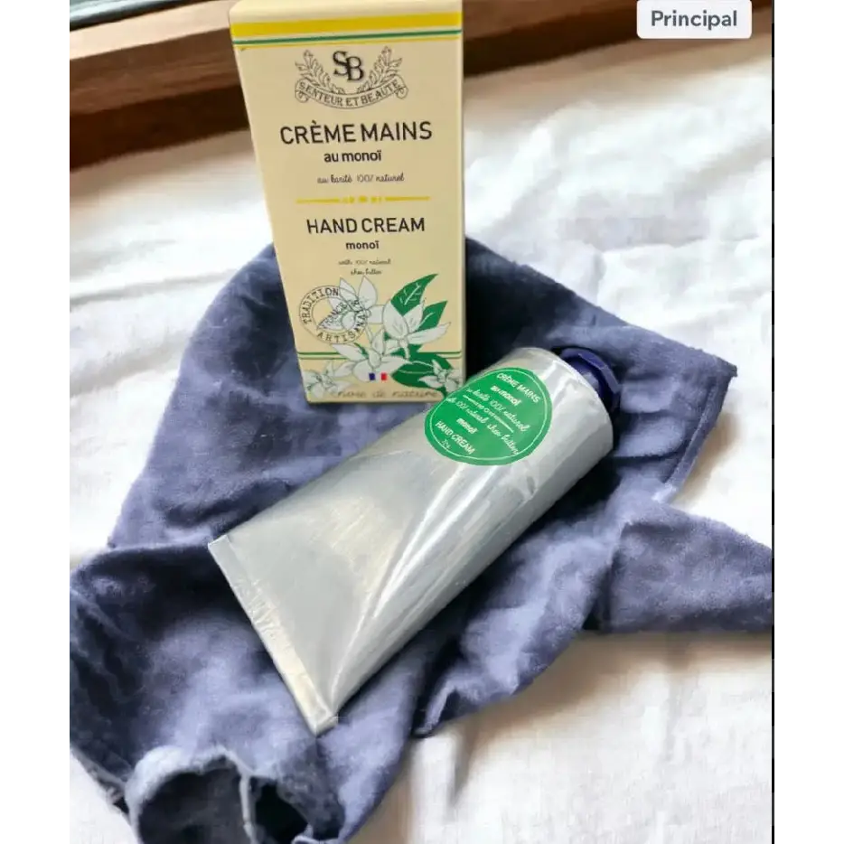 Crème pour les mains lait d ânesse chèvre ou monoï - Monoï - Main