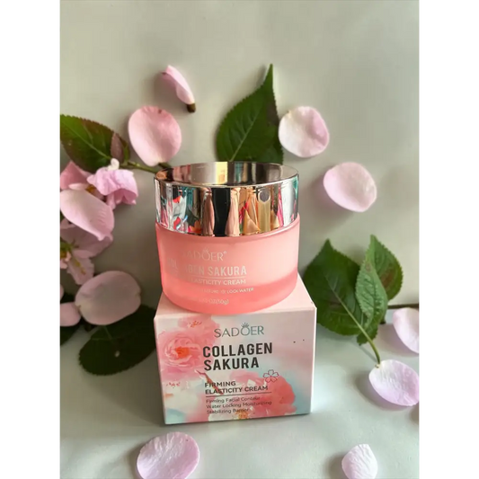 Crème raffermissante Sakura au collagène - Anti age