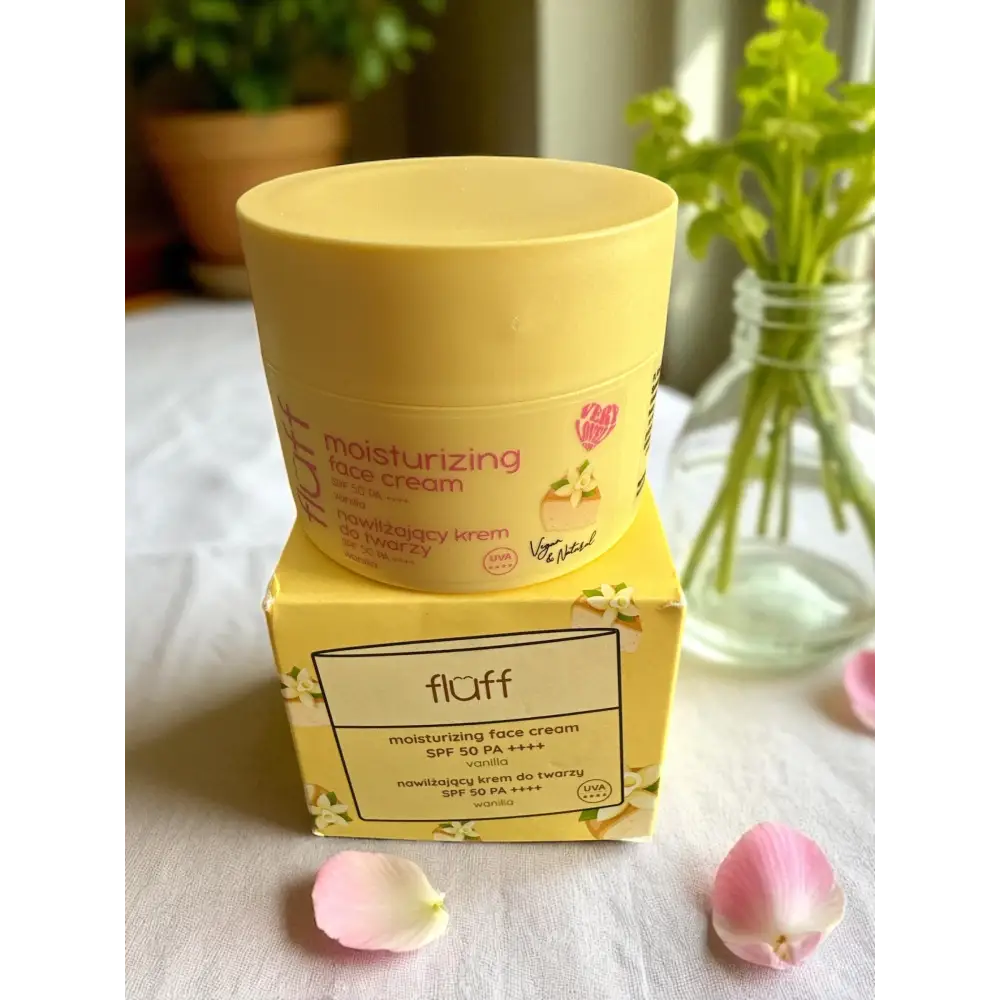 Crème Visage Vanille SPF50 - Crème visage