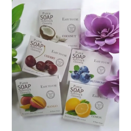Feuilles de savon parfum au choix - Feuilles de savon