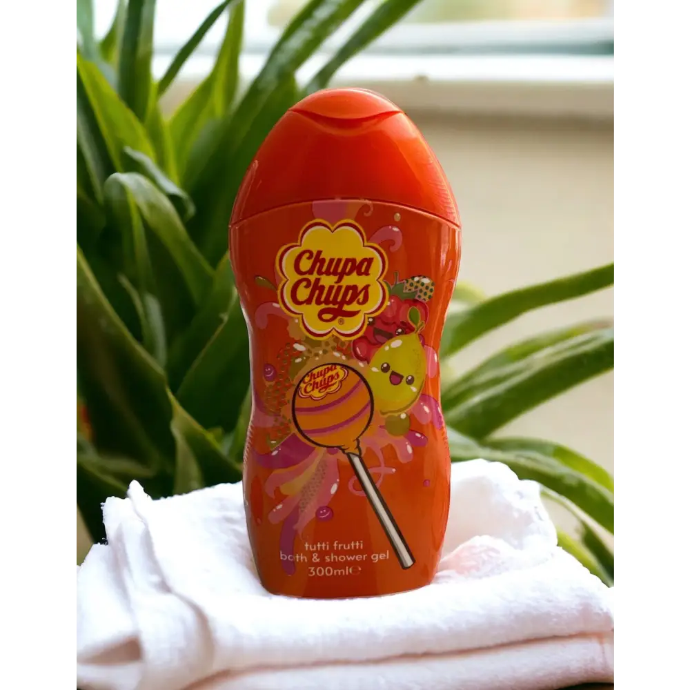 Gel douche 300 ml Chupa chups parfum fruits - Tutti fruit - Chupa chups