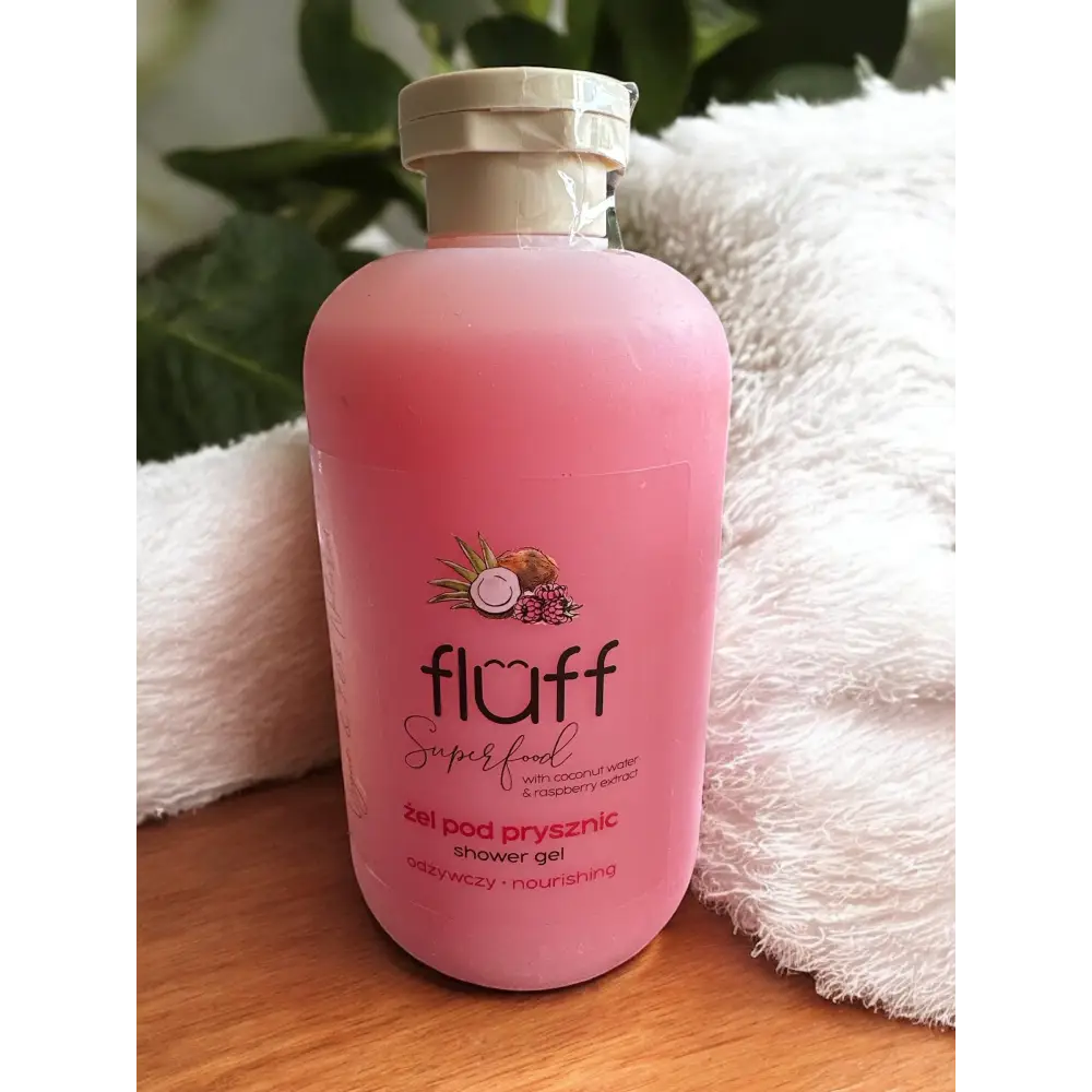 Gel douche Fluff 500 ml - Coco framboise - Gel douche
