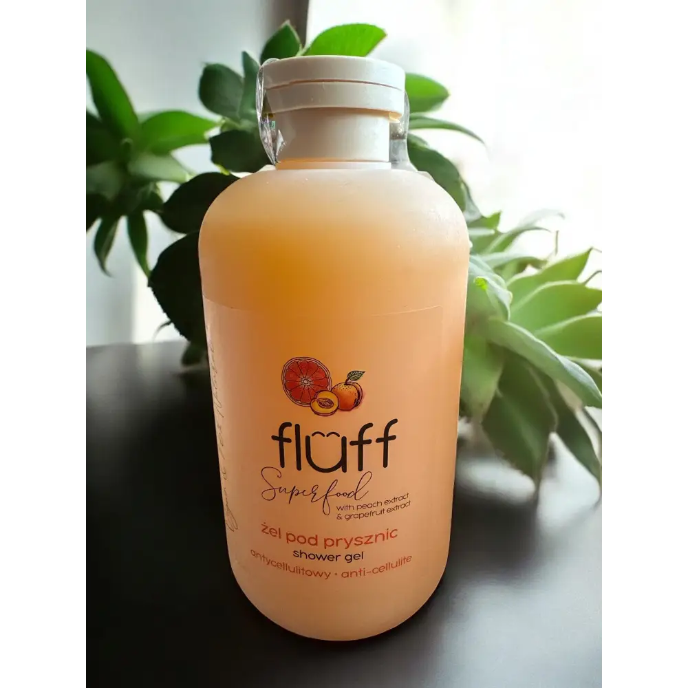 Gel douche Fluff 500 ml - Pêche et pamplemousse - Gel douche