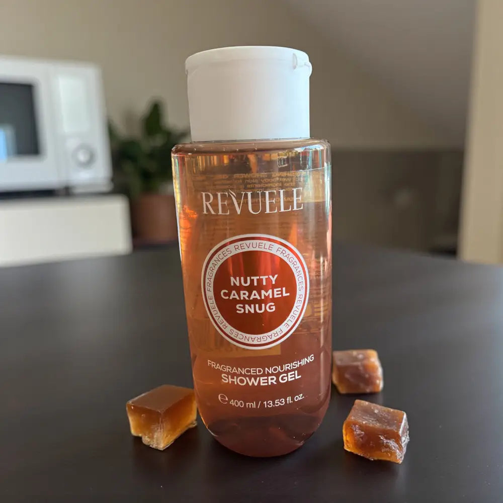 Gel douche nourrissant caramel et noix 400 ml - Gel douche