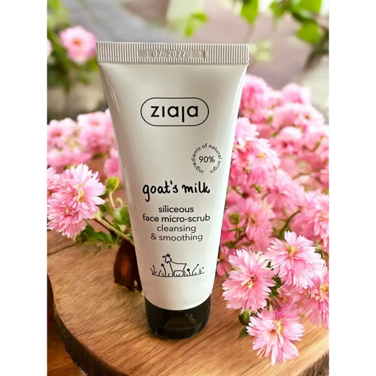 Gommage visage lait de chèvre 🐐 - Visage