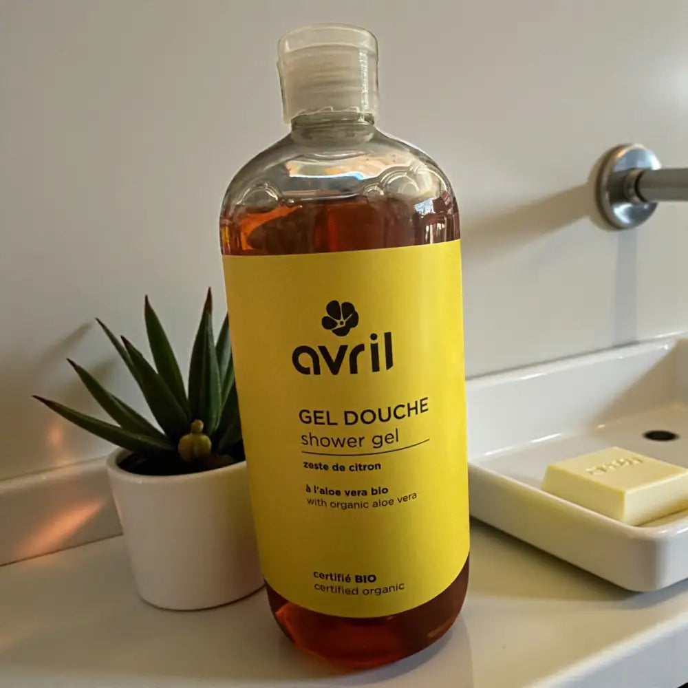 Grand gel douche BIO Avril au choix - Zeste de citron - Gel douche