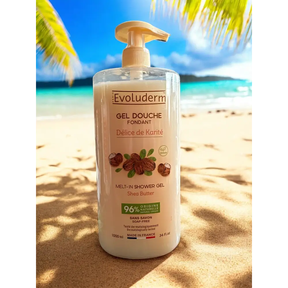 Grand gel douche fondant Délice de Karité 1000ml - Gel douche