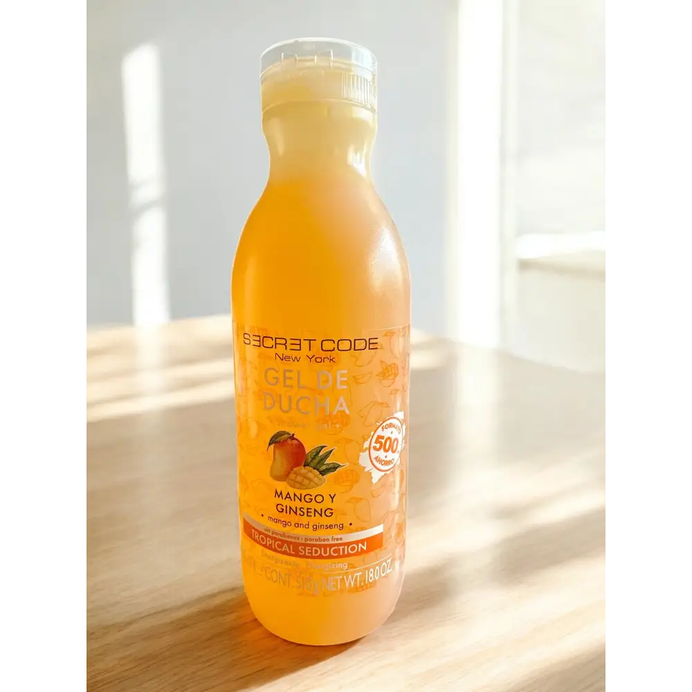 Grand gel douche fruité 510 g au choix - Mangue et ginseng - Gel douche