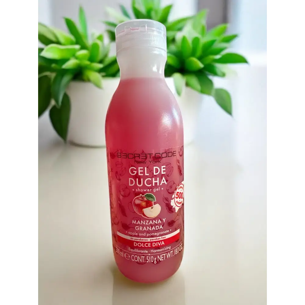 Grand gel douche fruité 510 g au choix - Pomme grenade - Gel douche