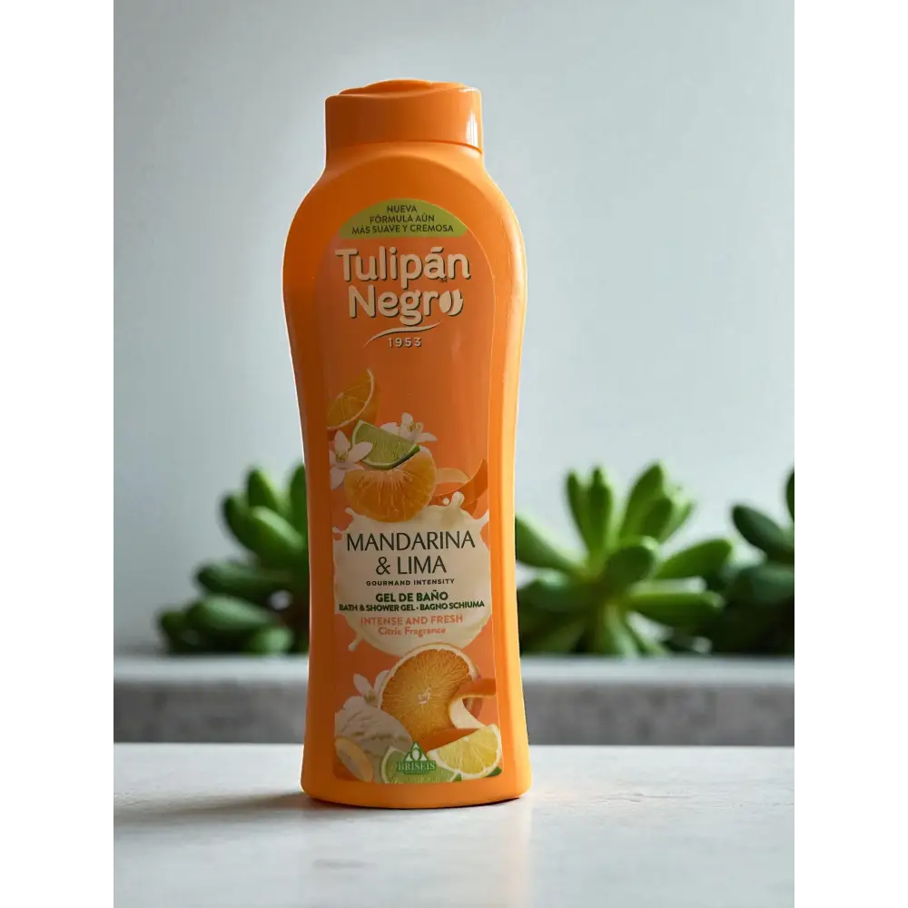 Grand gel douche parfum au choix 650ml Mandarine citron Gel douche
