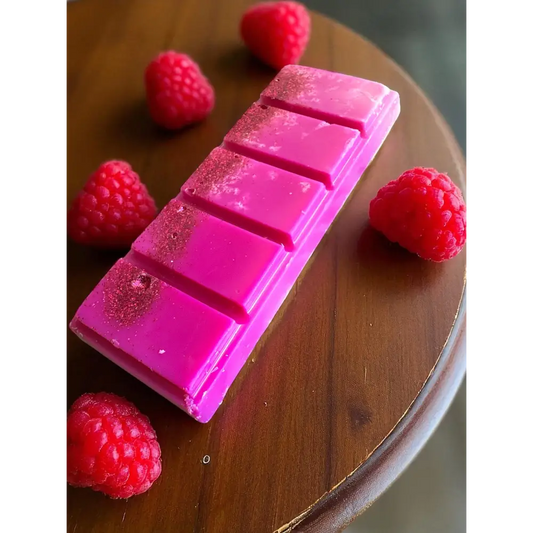 Gros fondant de cire à casser de 50 g environs parfum au choix Framboise Fondant de cire