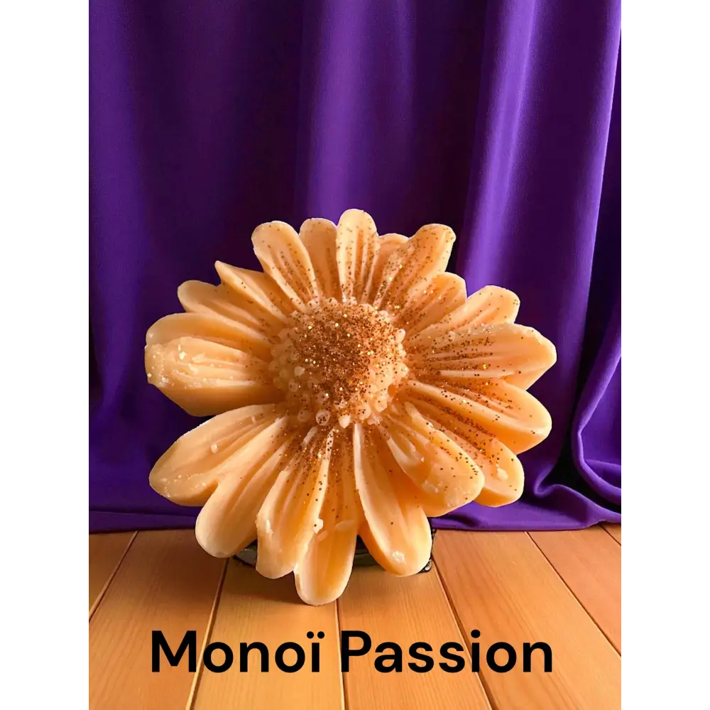 Gros fondant de cire Fleur 🌸 Monoi passion Fondants de cire