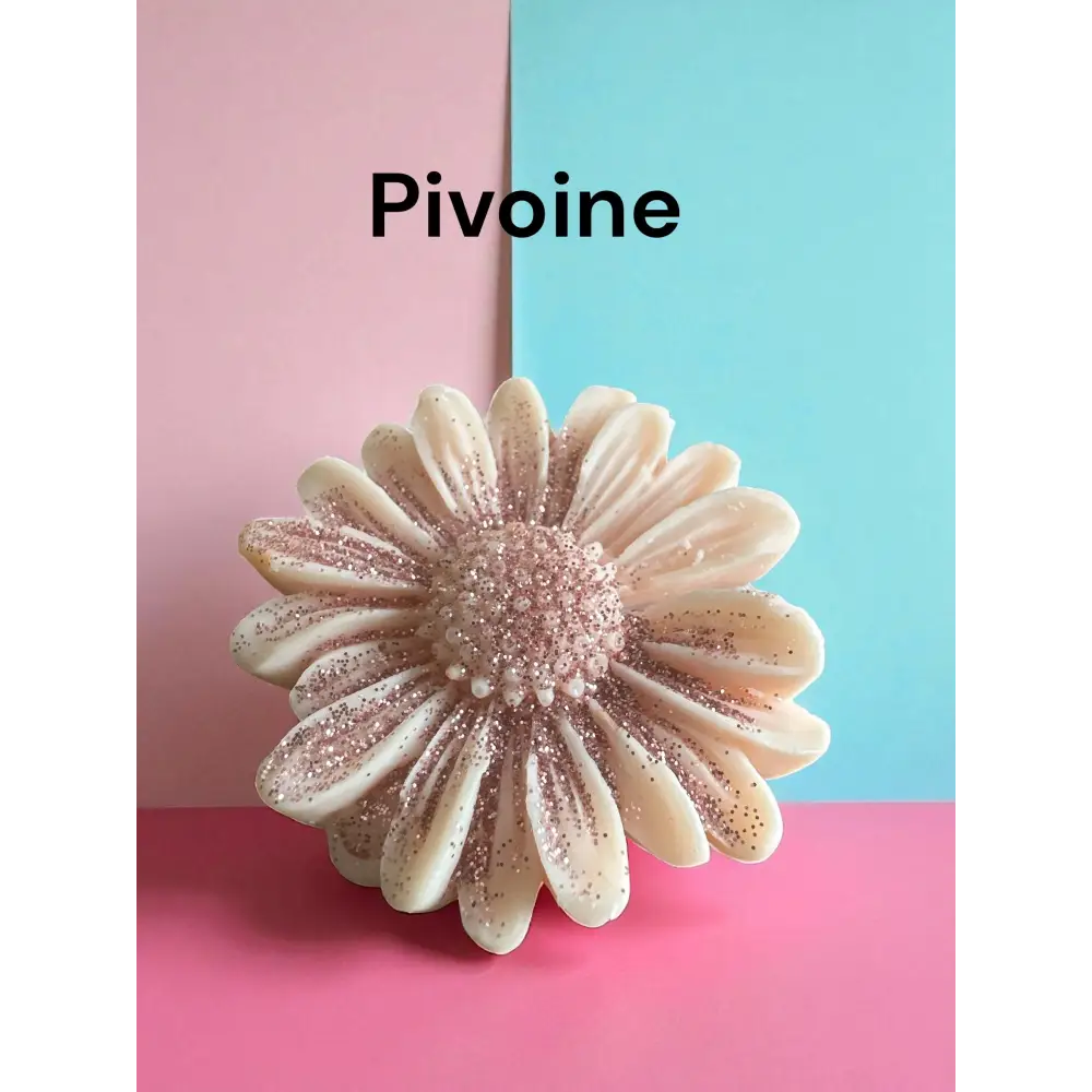 Gros fondant de cire Fleur 🌸 Pivoine Fondants de cire