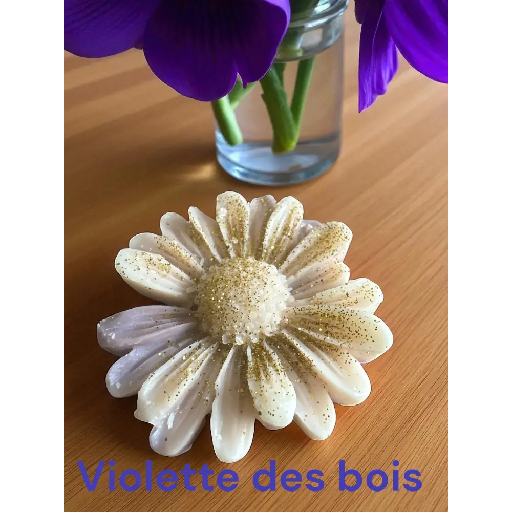 Gros fondant de cire Fleur 🌸 Violette des bois Fondants de cire