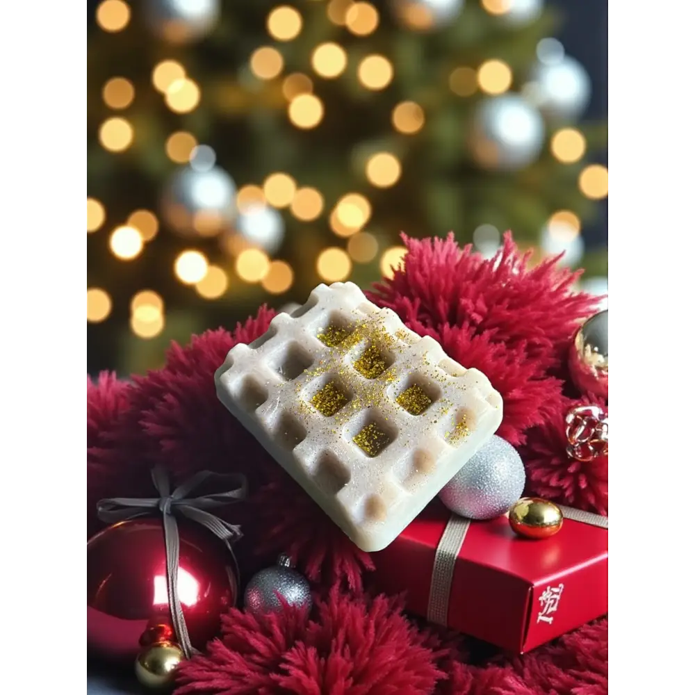 Gros fondant de cire parfum au choix - Bûche de Noël - Fondant de cire