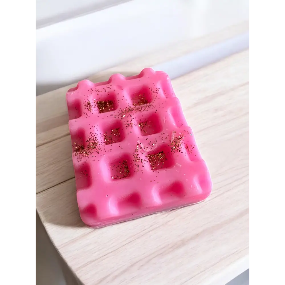 Gros fondant de cire parfum au choix - Cupcake fruits rouges et barbe à papa - Fondant de cire