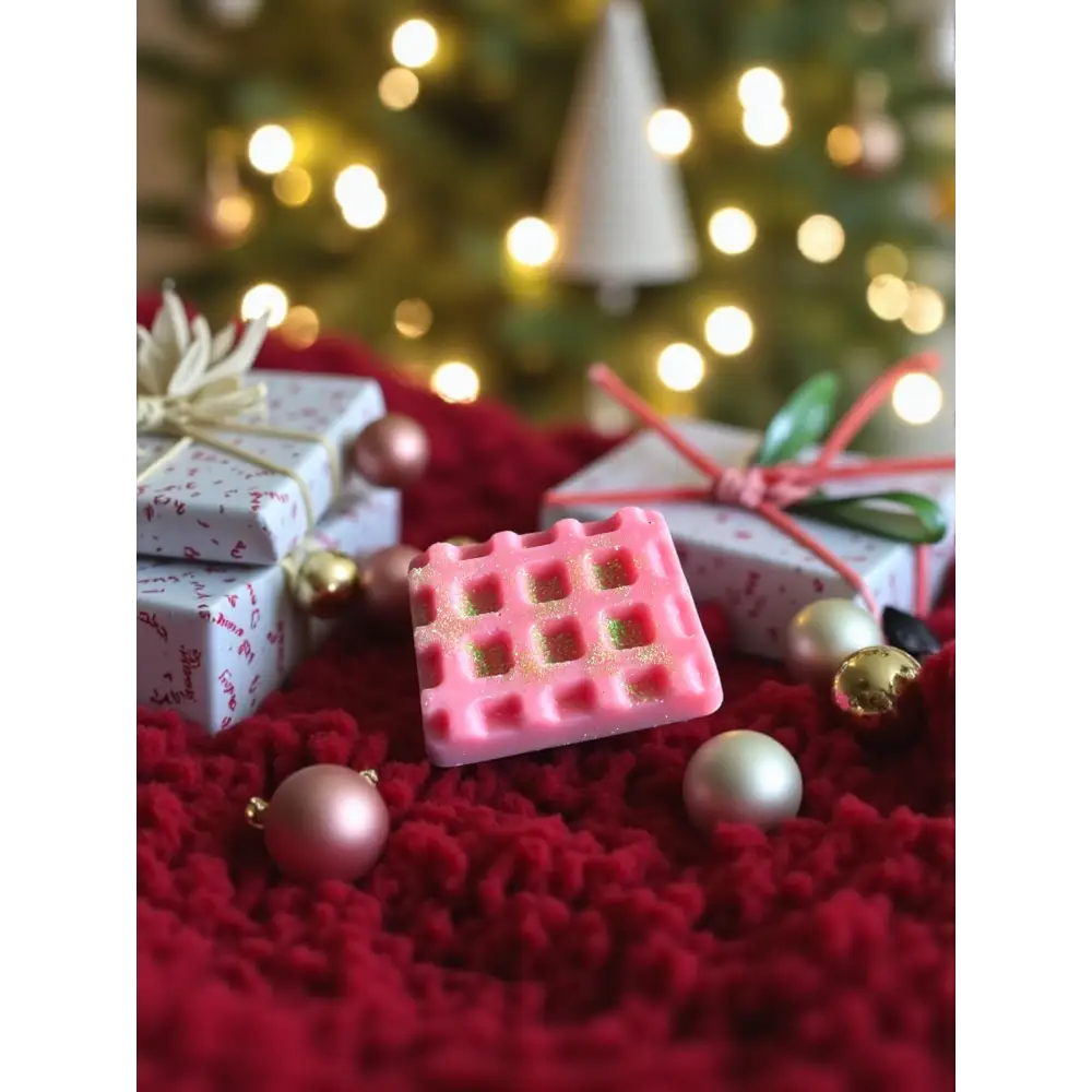 Gros fondant de cire parfum au choix - Fleur de Noël - Fondant de cire