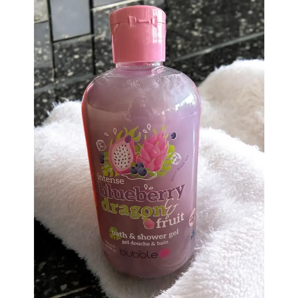 Gros gel douche et bain moussant parfum au choix - Myrtille fruit du dragon - Gel douche