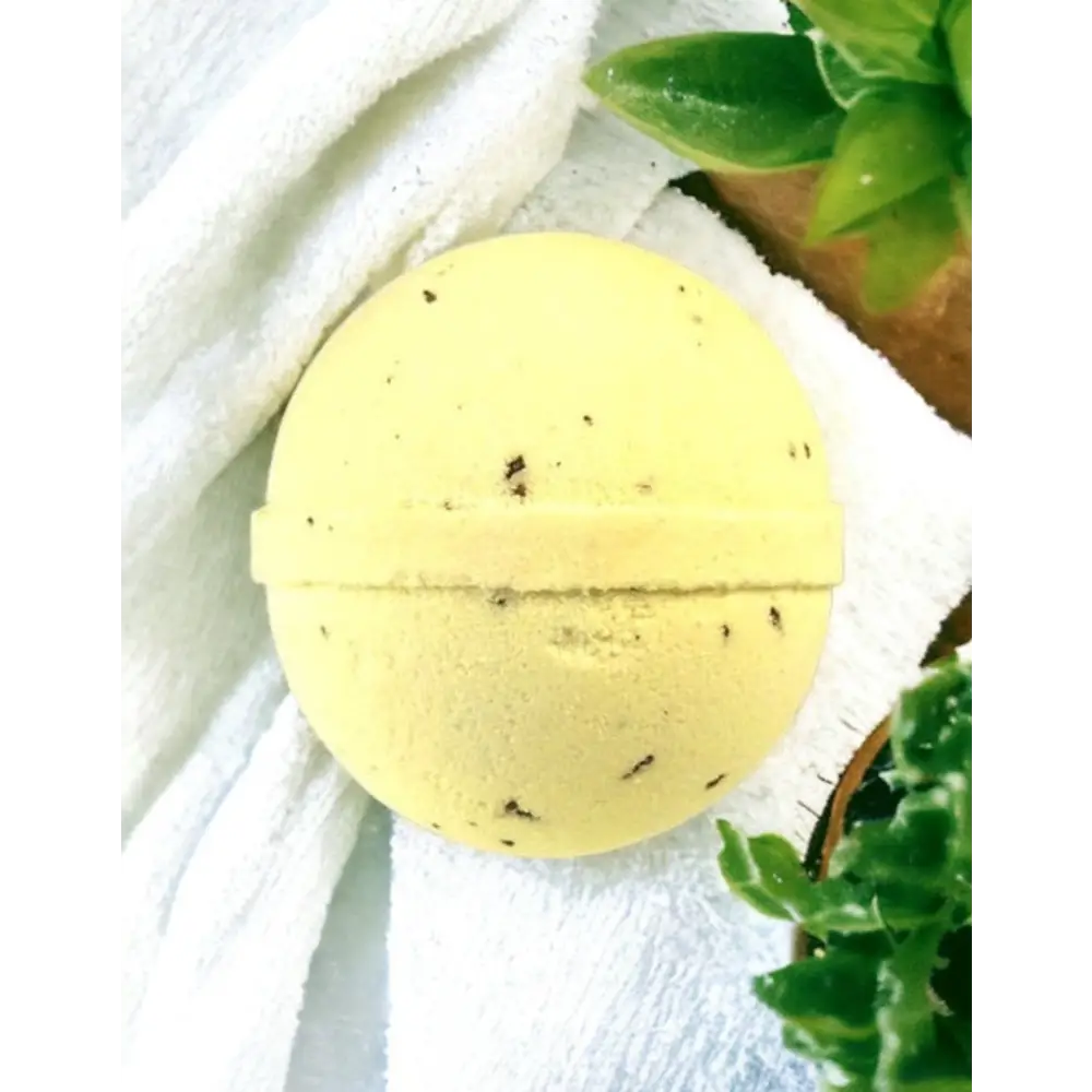 Grosse bombe de bain tarte banane caramel - Bombe de bain