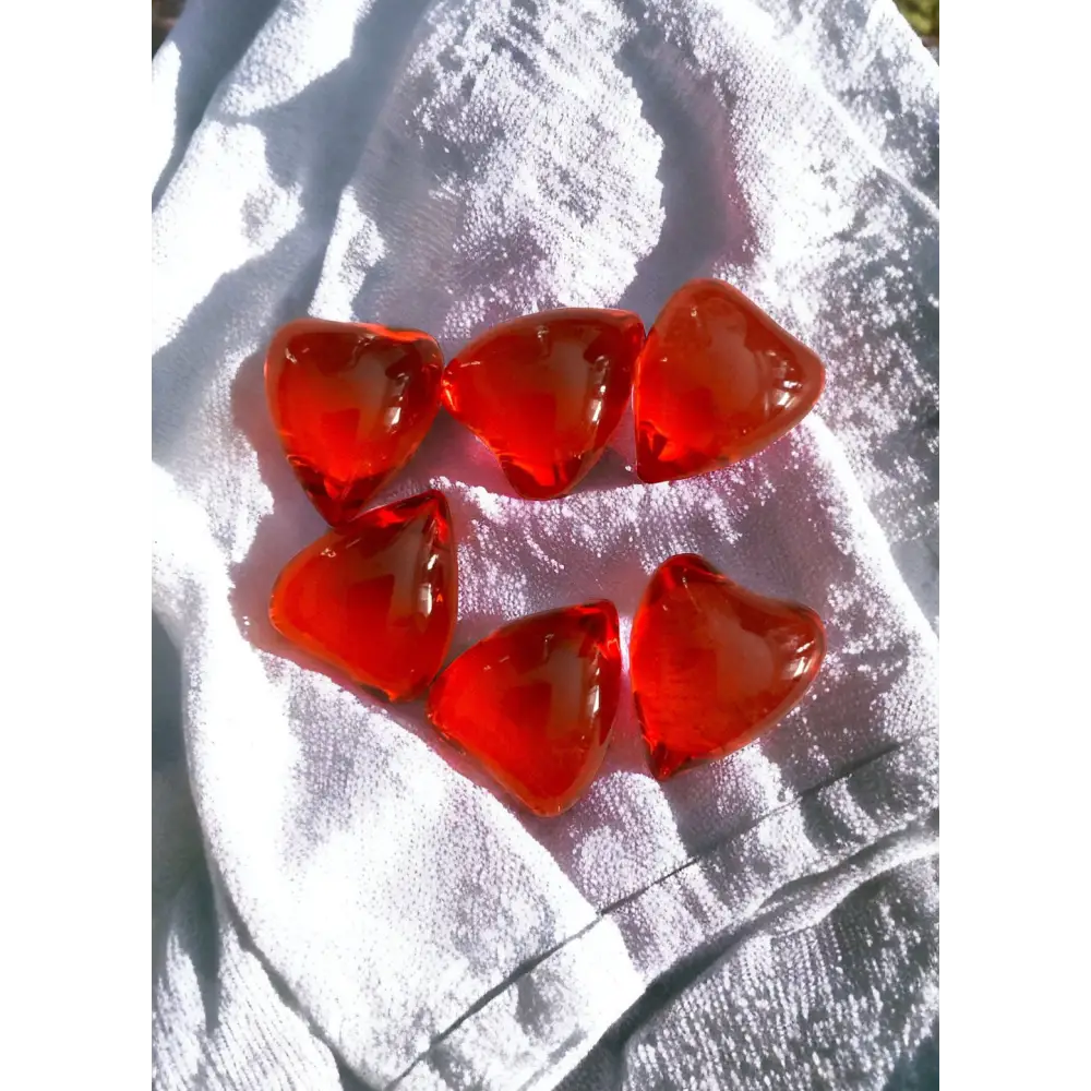 Grosse perle de bain - Cœur rose cerise - Perles de bain