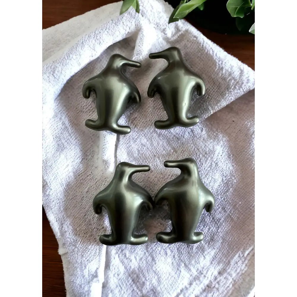 Grosse perle de bain - Pingouin gris jasmin - Perles de bain