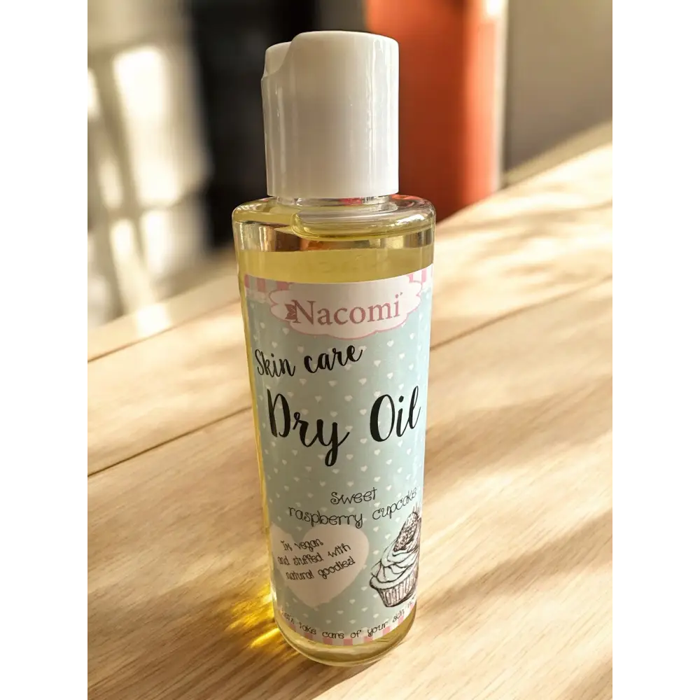 Huile corporelle de massage hydratante au choix - Cupcake framboise - Huile corps