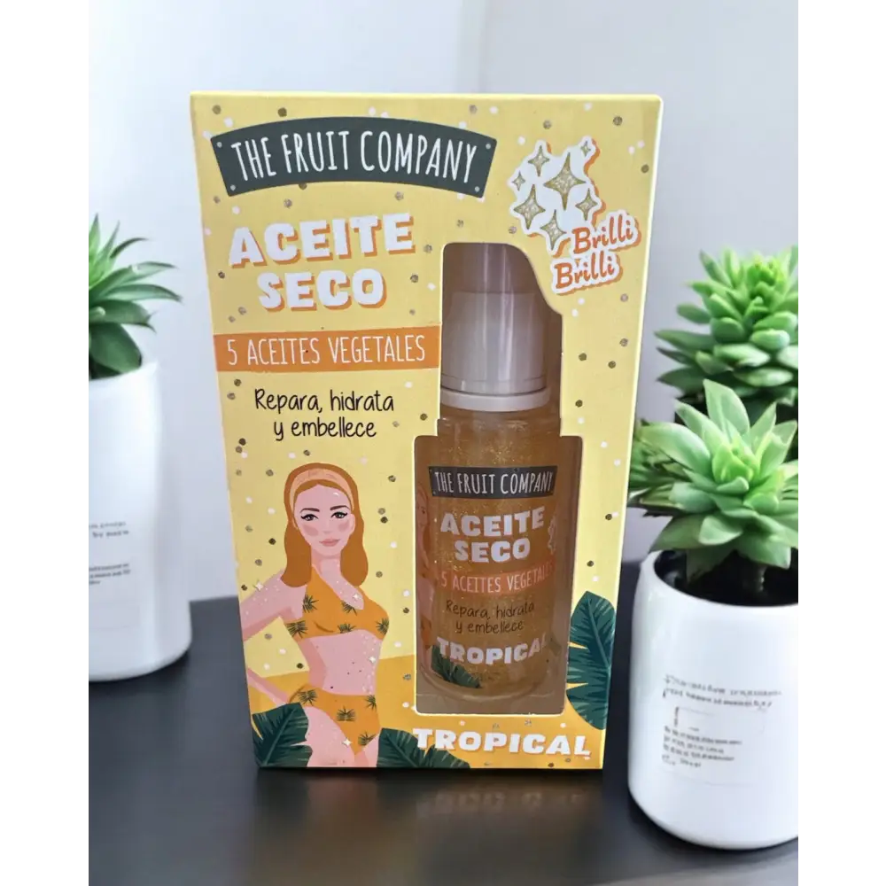 Huile sèche pailletée ✨ - Tropical - Huile corps