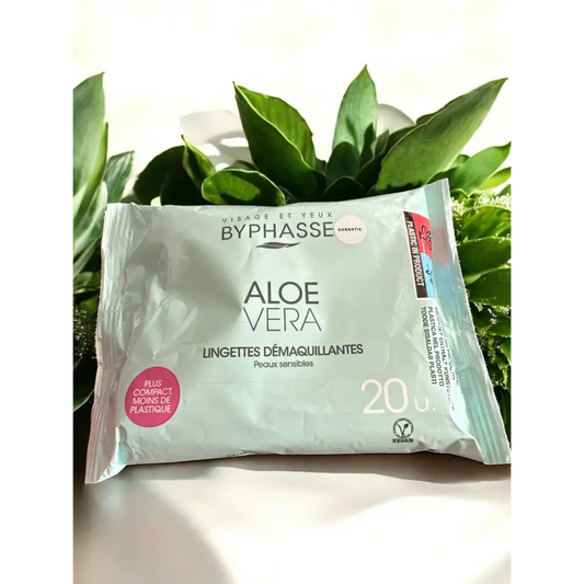 Lingettes Démaquillantes à l’Aloe Vera - Lingettes