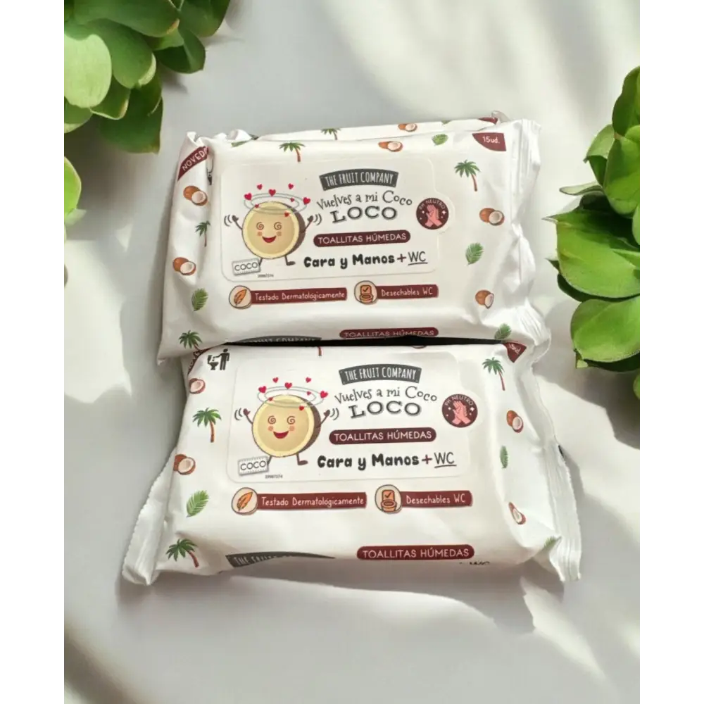Lingettes multi usage mains visage et wc parfum au choix - Noix de coco - Lingettes