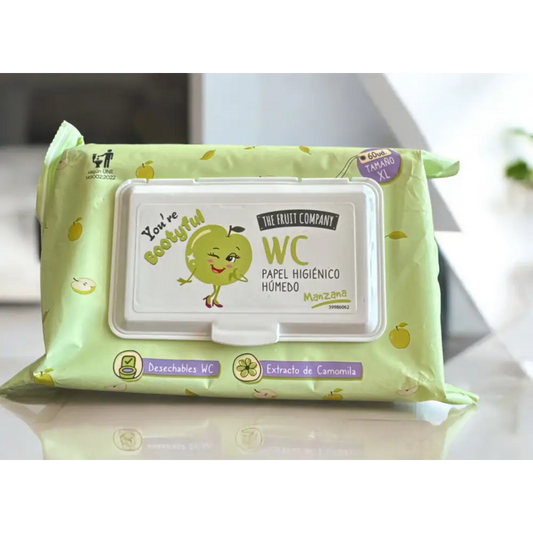 Lingettes wc 🧻 parfum au choix - Pomme - Lingettes