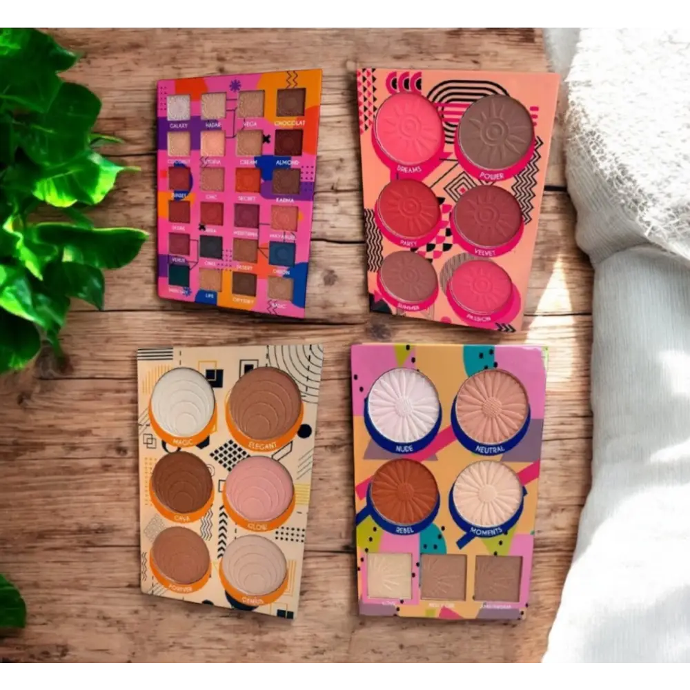 LIVRE DE MAQUILLAGE composé de 43 couleurs. Ombres fards à joues surligneurs, - Maquillage