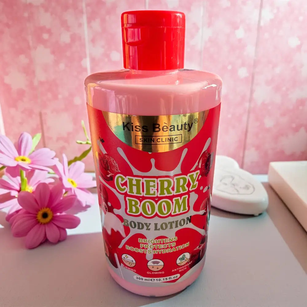 Lotion corps ultra gourmande - Cerise explosive illumine protège