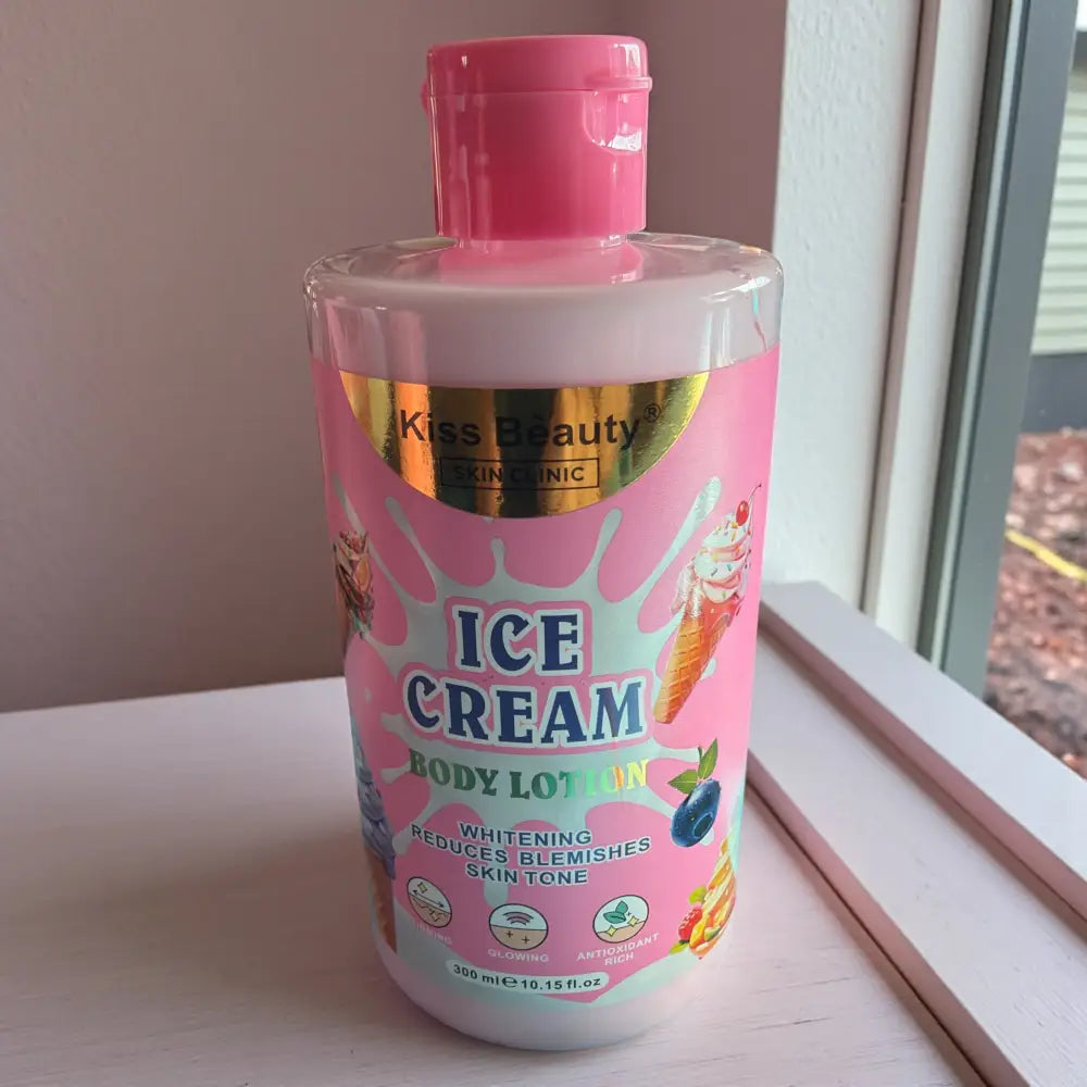 Lotion corps ultra gourmande - Crème glacée éclaircit et unifie - Crème hydratante corps