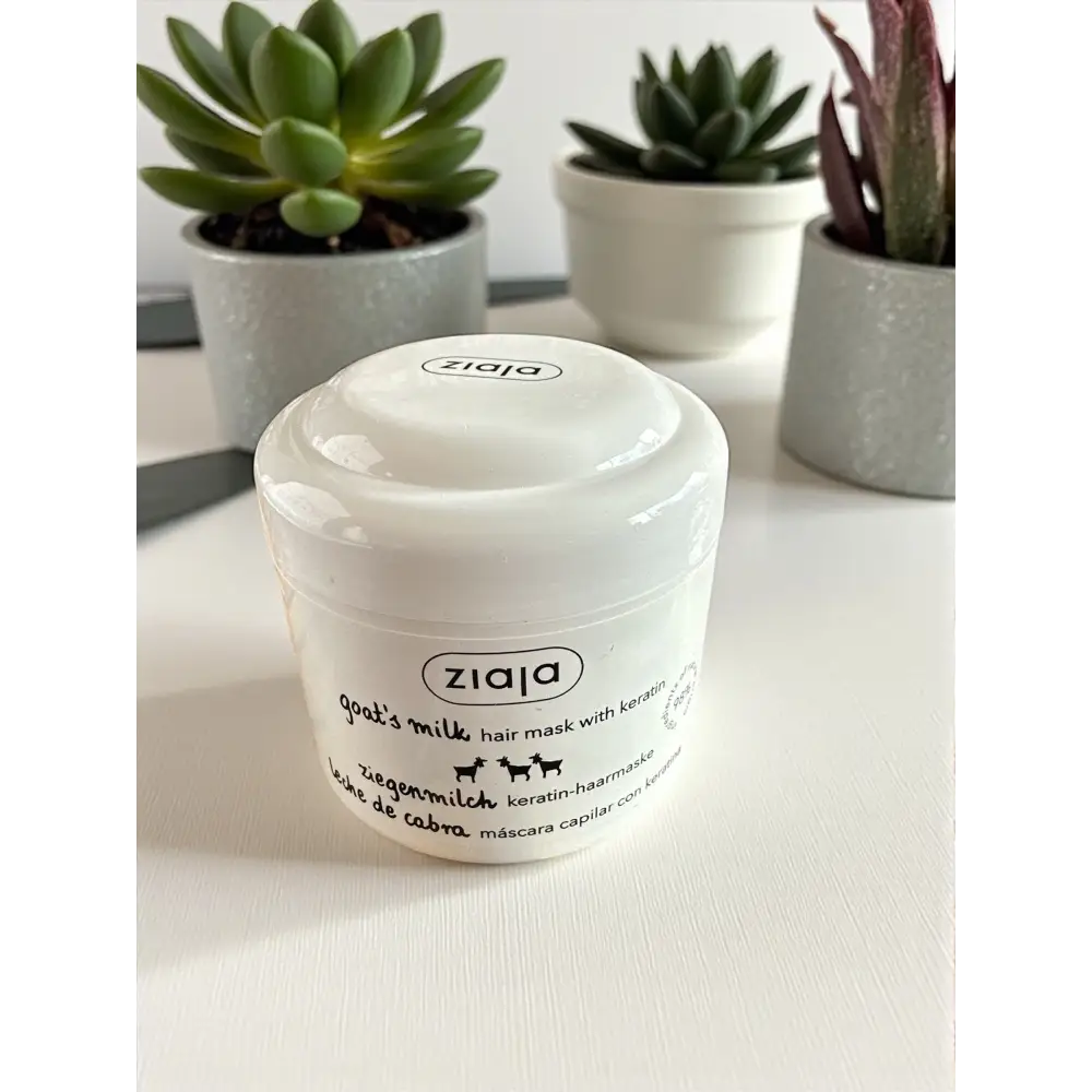 Masque cheveux avec kératine au lait de chèvre 200ml🐐 Masque cheveux