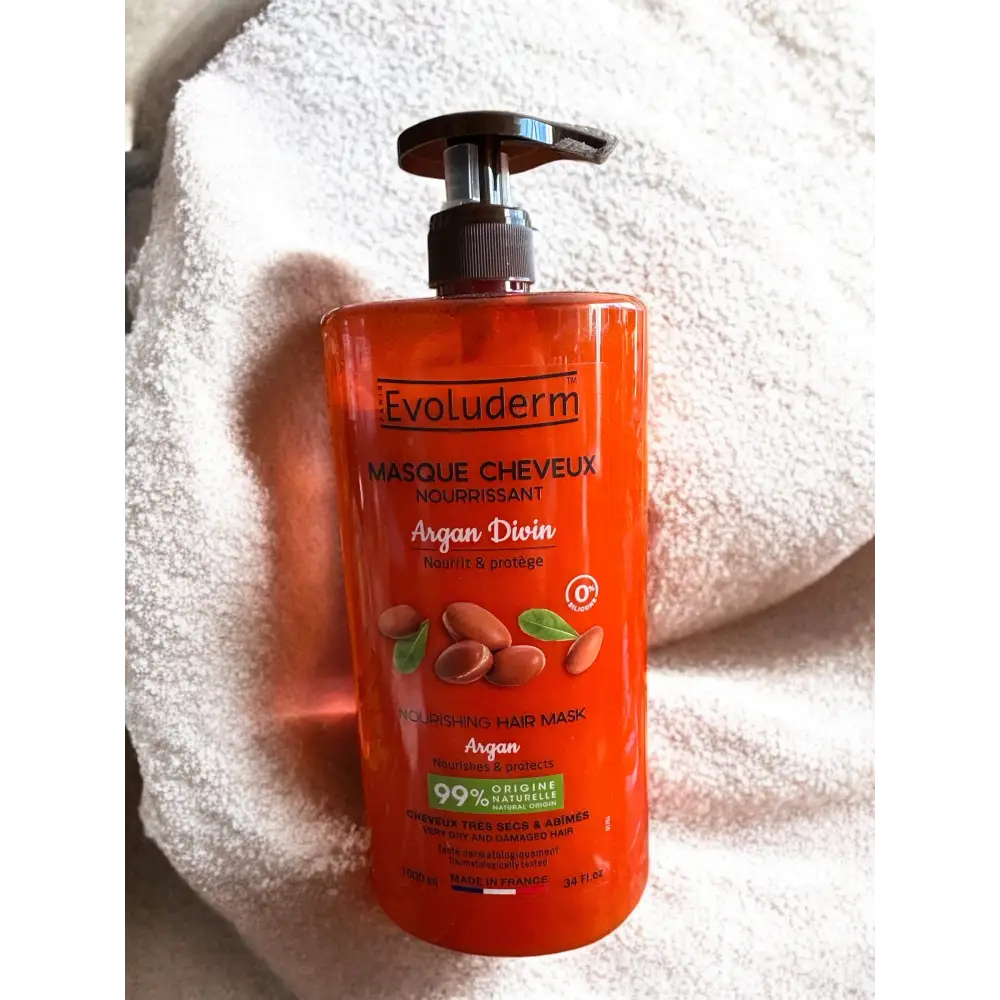Masque Cheveux Nourrissant Argan Divin 1 litre - Masque cheveux