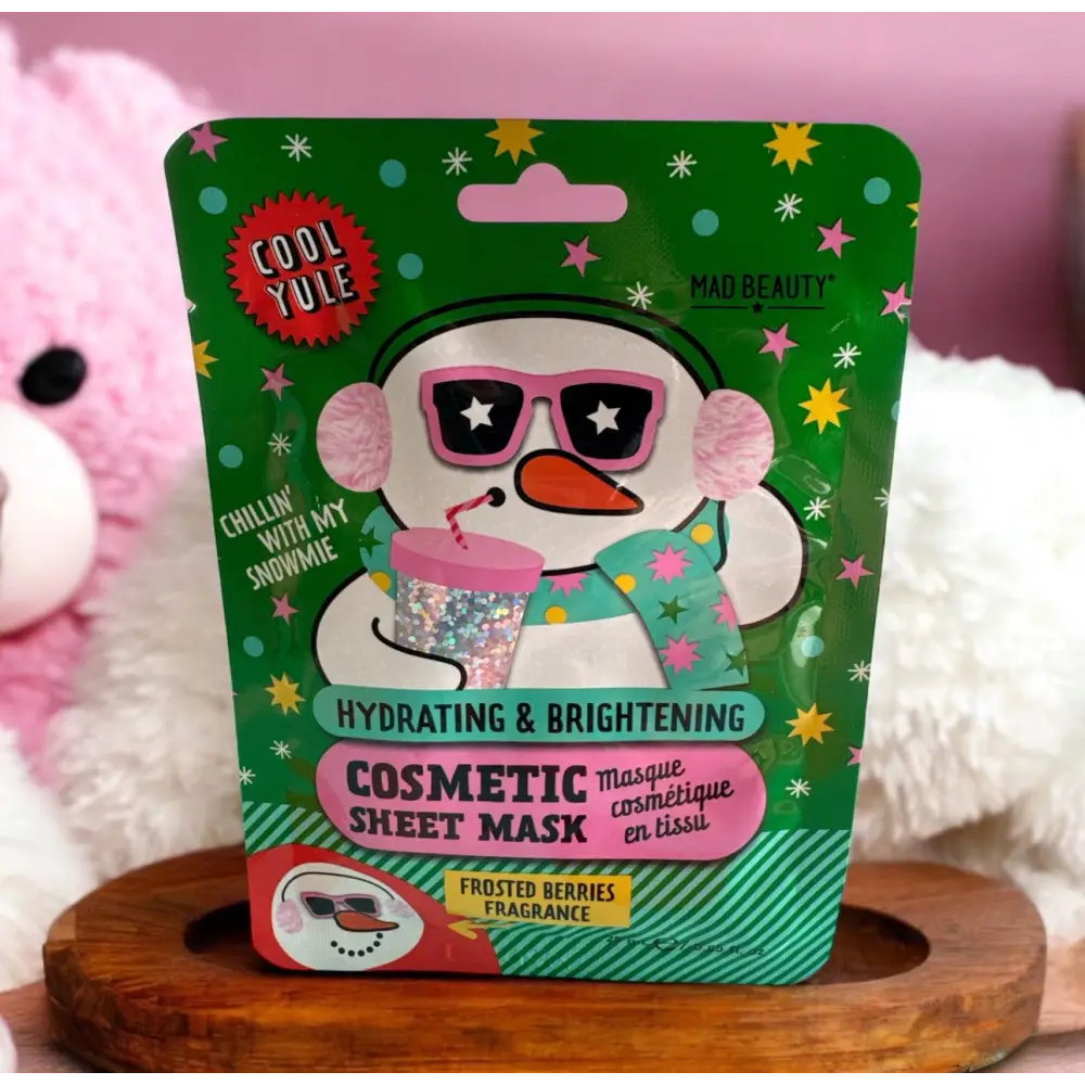 Masque tissus au choix - Bonhomme de neige - Masque visage