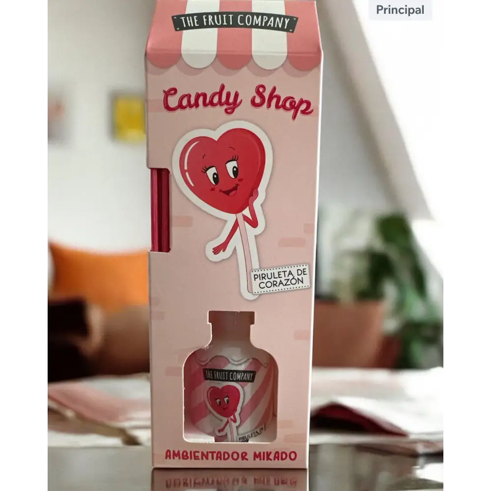 Mikado parfum d ambiance Fruit company - Sucette cœur - Mikado