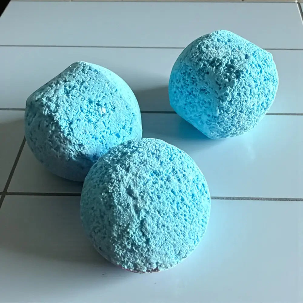 Mini bille effervescente - myrtille - Mini bille de bain